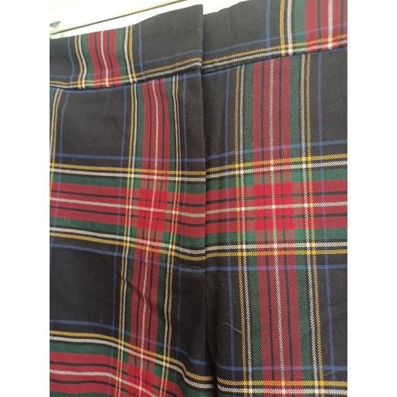Talbots NWT plaid Hampshire ankle pants 10P woolblend trousers party holiday - Picture 2 of 10